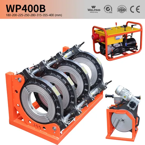 Plastic Pipe Welding Machines Factory Price Welping Wp400b 180 to 400 mm HDPE Fusion Welder
